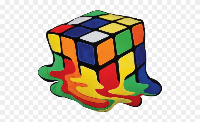 Melting Rubik's Cube Transparent #620523