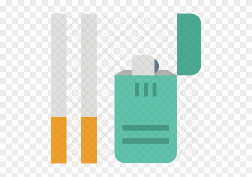 Cigarettes Icon - Illustration #620557