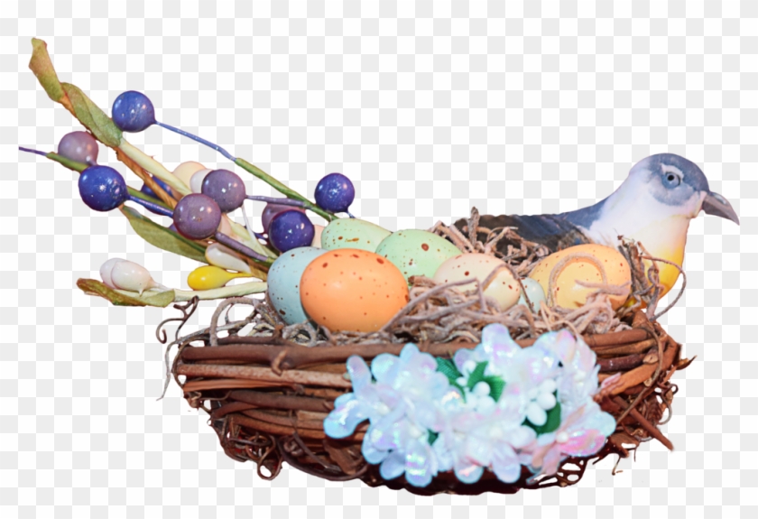 Awesome Nest Png Image With Easter Animals Png - Bird Nest #620566