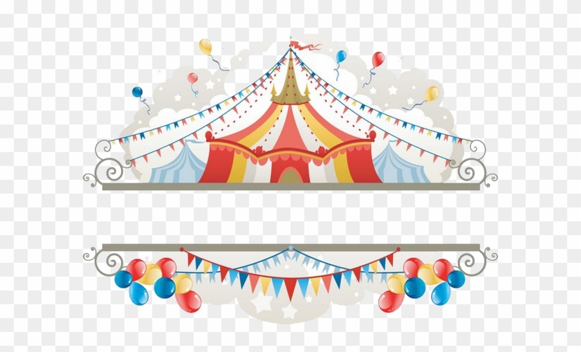 Circus Tent Illustration - Circus Tent Illustration #620730