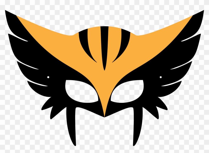 28 Images Of Hawk Mask Print Template Geldfritz Net - Hawkgirl Mask Png #620712