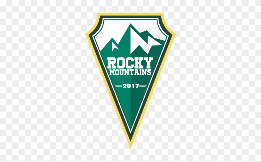 "rocky Mountains" Vector Badge Created In Adobe Illustrator - Rocky Mountains #620722