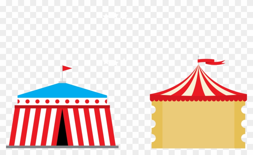 Circus Tent Clip Art - Carpas De Circo Vector #620735