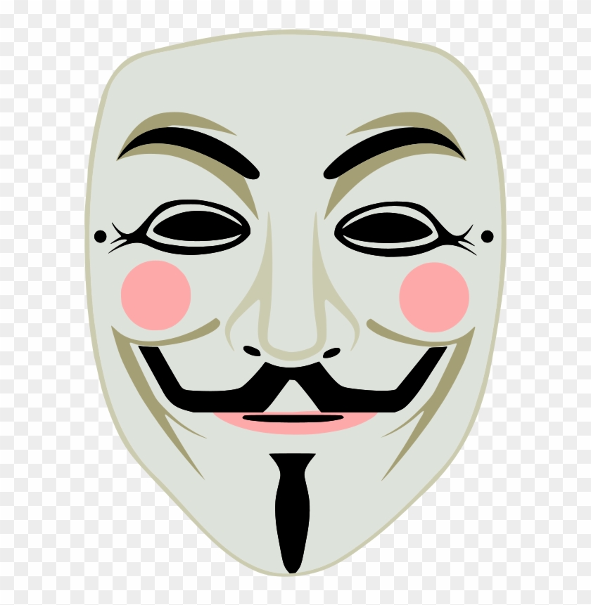 Mask Clip Art Download - Guy Fawkes Mask #620751