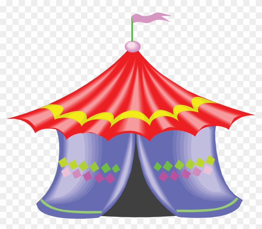 Circus Yurt Tent Clip Art - Circus Yurt Tent Clip Art #621087