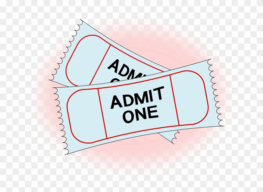Pin Tickets Clip Art - Movie Tickets Clipart #621007