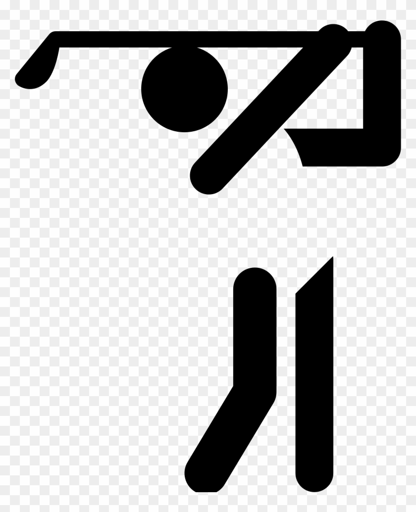 Golf Olympic Pictogram - Pictogram Golf #621015