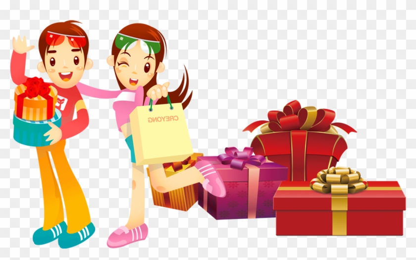 Cartoon Shopping Illustration - Cartoon Shopping Illustration #621058