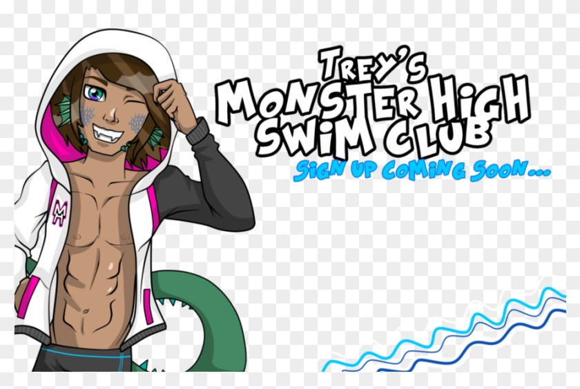 Trey's Monster High Swim Club By Marianasmasterpiece - Cartoon #621067