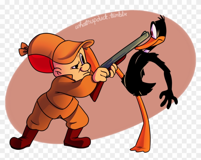 My Art Looney Tunes Warner Bros Elmer Fudd Daffy Duck - Looney Tunes #621209