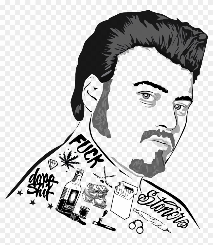 Trailer Park Boys T-shirt Design - Записки Алкоголика #621230