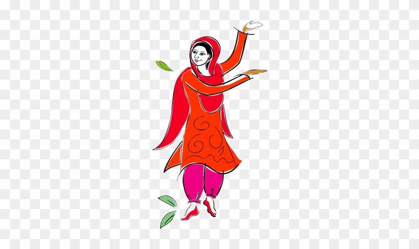 Dancing Clipart Punjabi - Punjabi Dance Png #621268