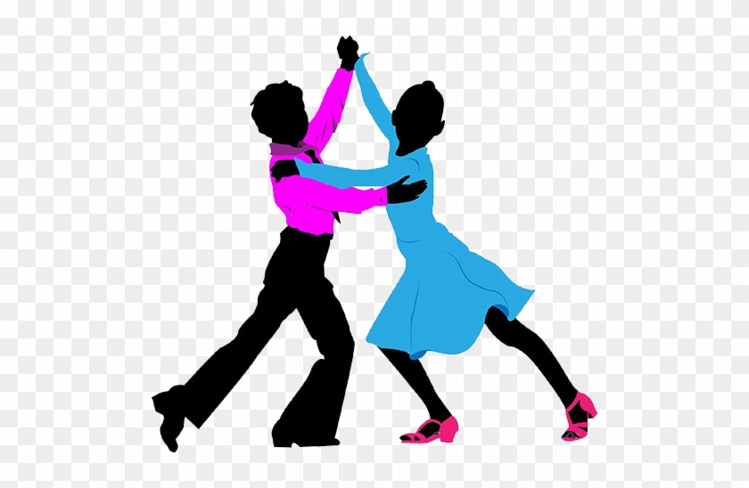 Присоединяйтесь, Ведь Никогда Не Поздно Начать Танцевать - Children Ballroom Dancing Silhouette #621348