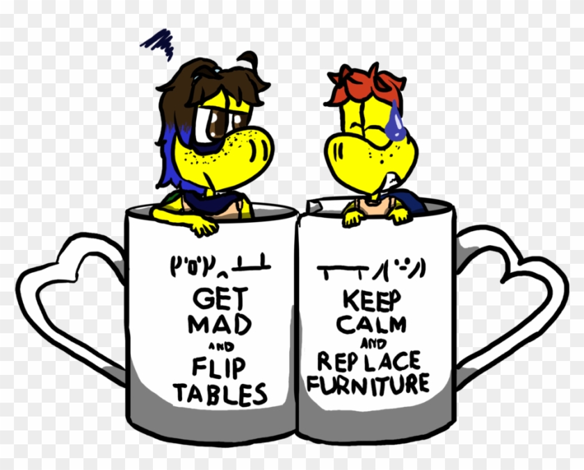 Table Flip/keep Calm Meme - Cartoon #621378