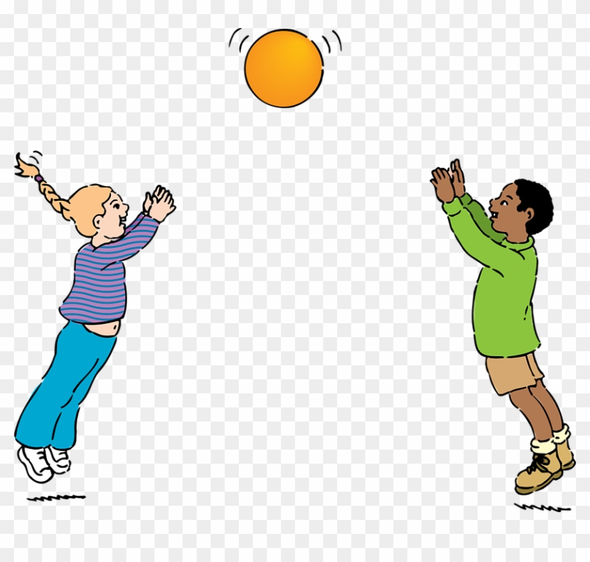 Rolling Ball Cliparts 19, Buy Clip Art - Throwing And Catching A Ball #621705