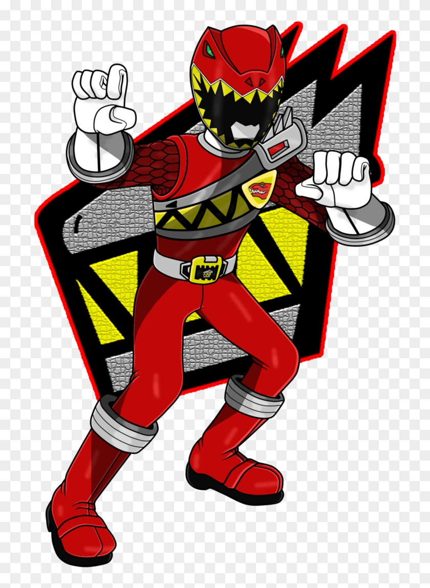 Ha Pasado Muchos Días Desde Que He Subido Un Dibujo - Kyoryuger Kyoryu Red #621782