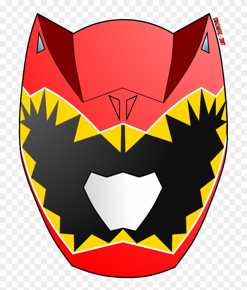 Dino Charge Red Ranger Helmet By Crazautiz - Red Ranger #621795
