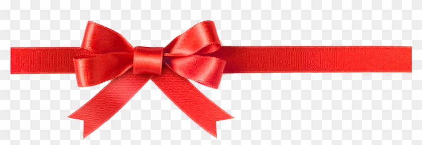 Red Ribbon Christmas Gift Clip Art - Red Ribbon Christmas Gift Clip Art #621941