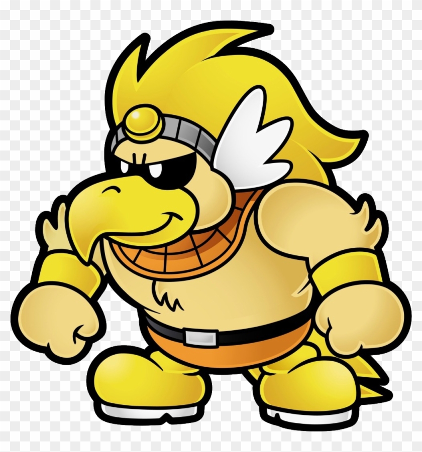Rawk Hawk From Paper Mario - Paper Mario The Thousand Year Door Characters #622022