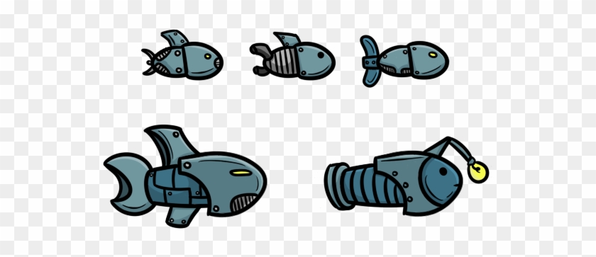 Image - Robot Fish Png #622116