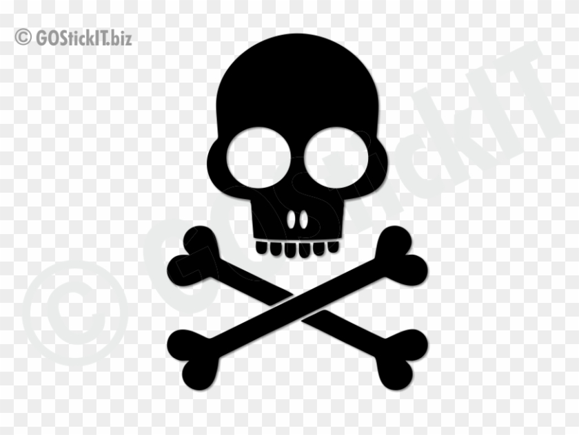 Skull Cartoon Design Series Vinyl Decal - Many Chemicals Are In A Cigarette #622129