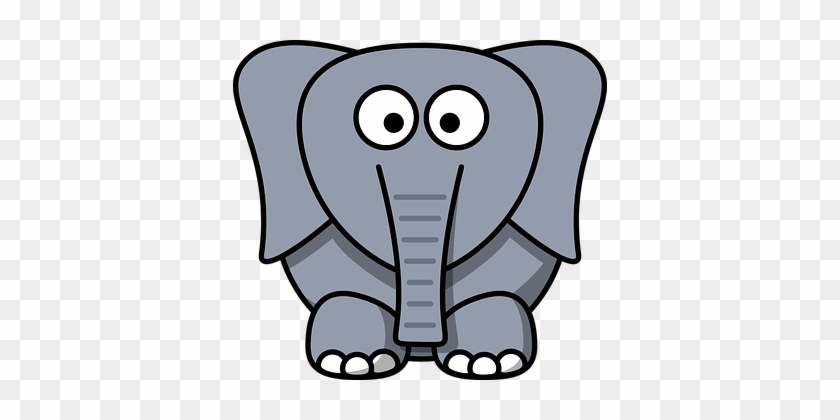 Elephant Ears Clipart - Elephant Cartoon #622218