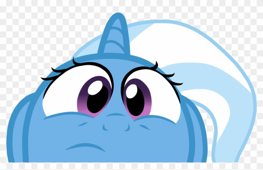 Trixie My Little Pony Vector - Mlp Trixie Face #622237