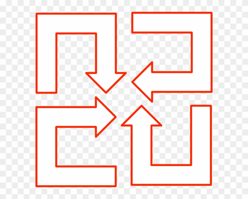 Free Vector U Shaped Arrow Set Clip Art - Arrow #622378