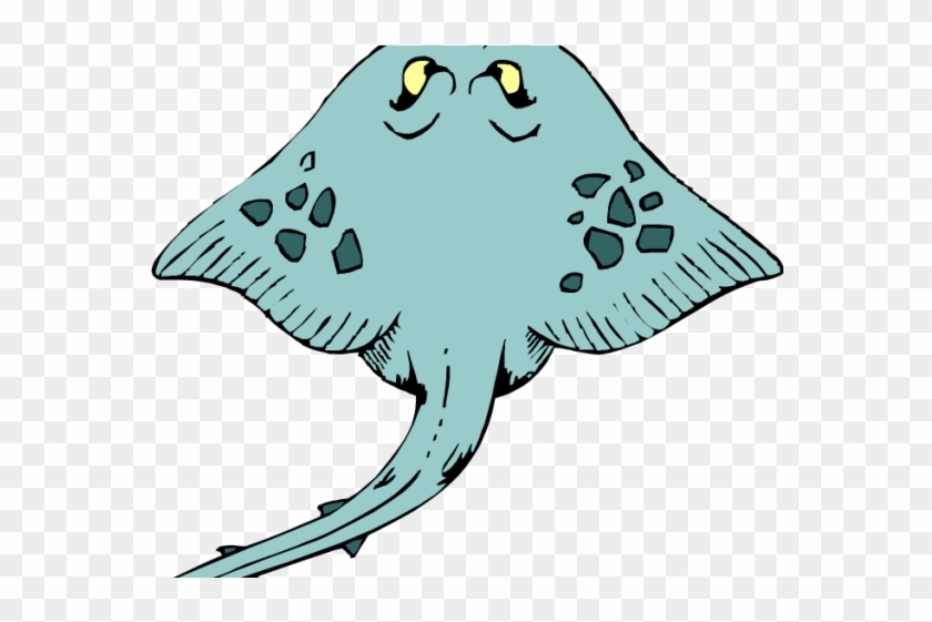 Manta Ray Clipart Animated - Stingray Clipart #622417