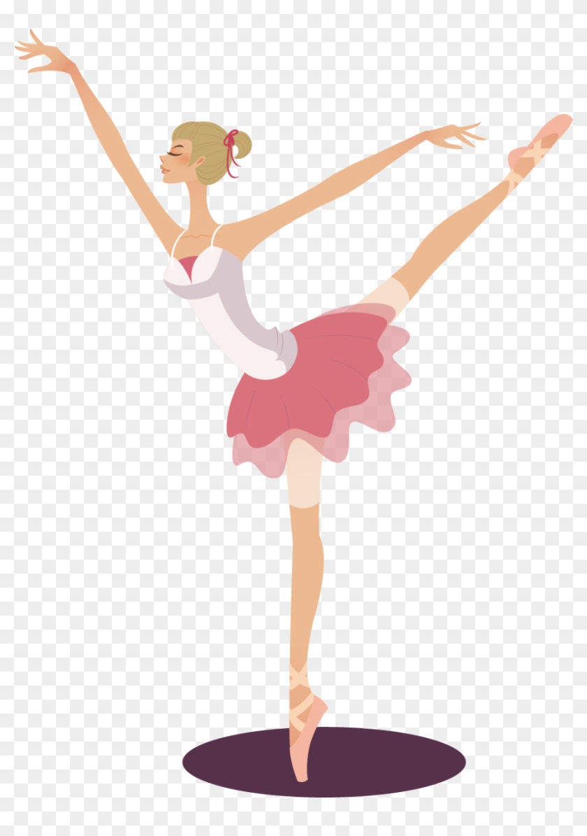 Creative Ballet 911*1253 Transprent Png Free Download - Bailarina De Ballet Vector #622525