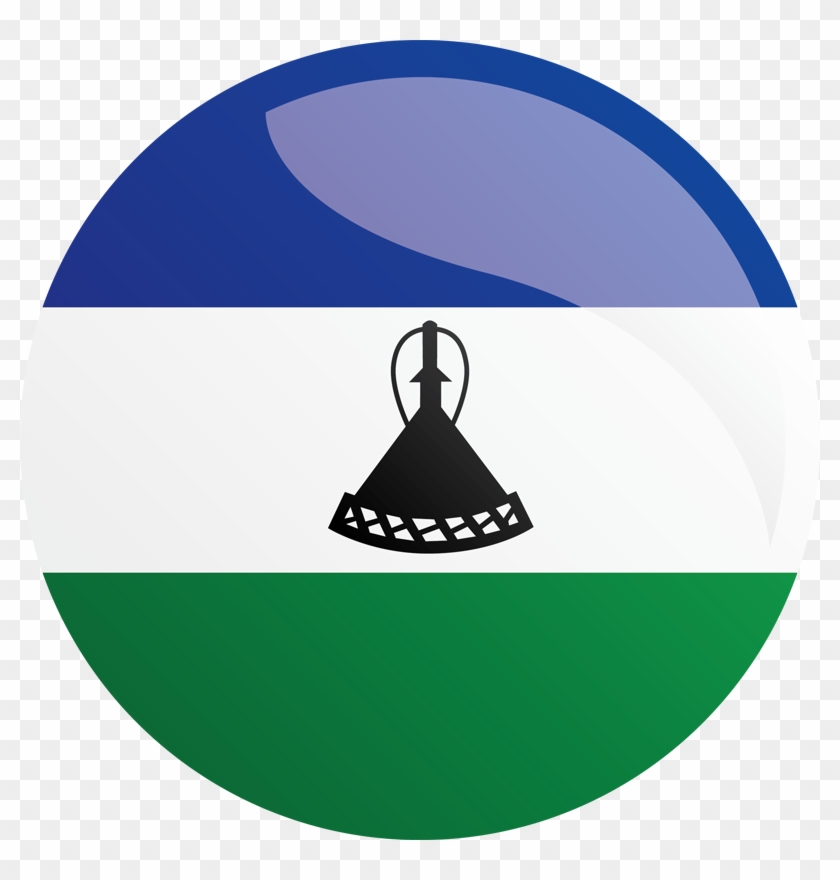 Lesotho Has Been Selected To Develop A Second Compact - Lesotho Flag Icon #622580