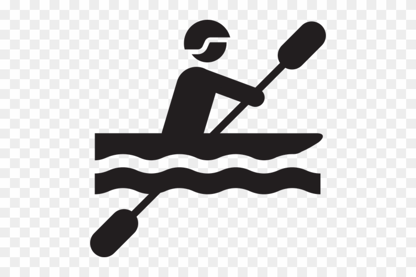 Water, Kayak, Pictogram, Lake - Kayak Clipart Transparent #622636