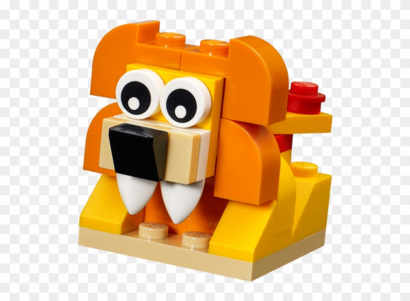 Boat Clipart Lego - Lego 10709 - Classic Orange Creativity Box #622718