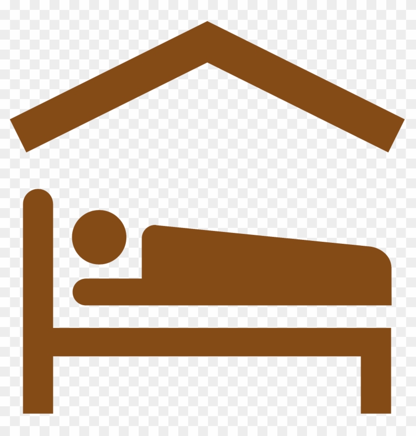 An Activity That Involves An Overnight Stay, Using - Lodging Sign #622788