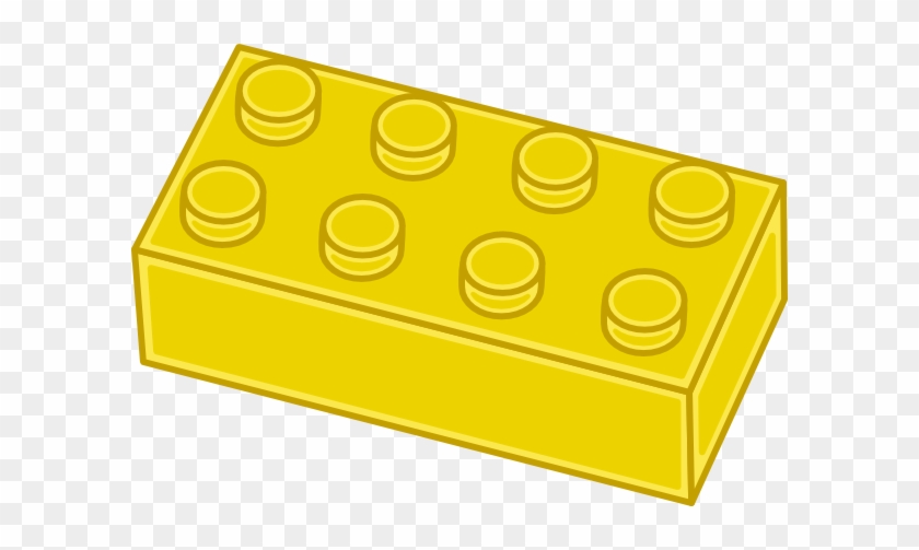 Yellow Lego Brick Clipart I2clipart Free - Yellow Lego Brick Png #622816