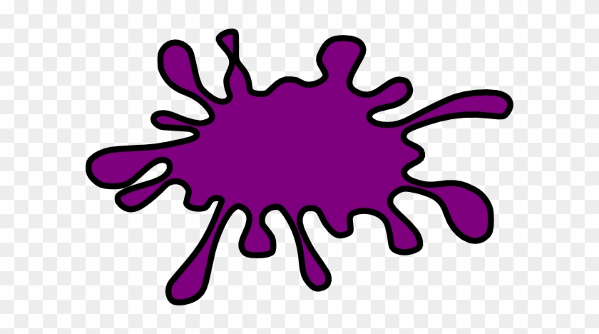 Purple Splat Clipart #622854