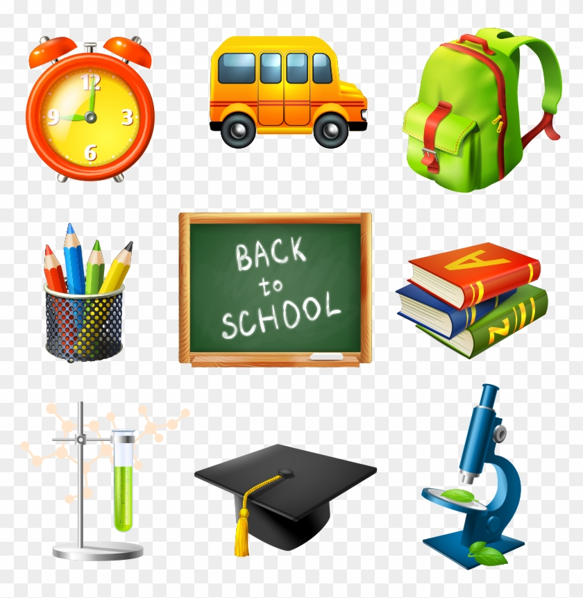 School Stationery Icon - School Stationery Icon #622902