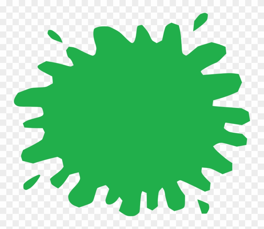 Splat App Green Clip Art - Shapes In Png #622884