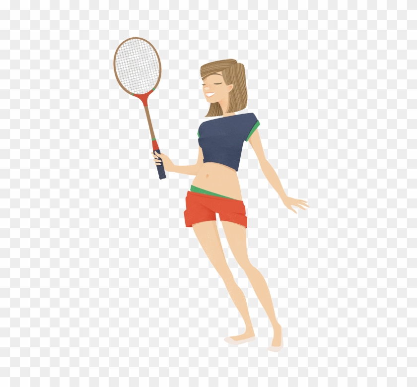 Girl Playing Tennis 500*700 Transprent Png Free Download - Girl Playing Tennis 500*700 Transprent Png Free Download #623018