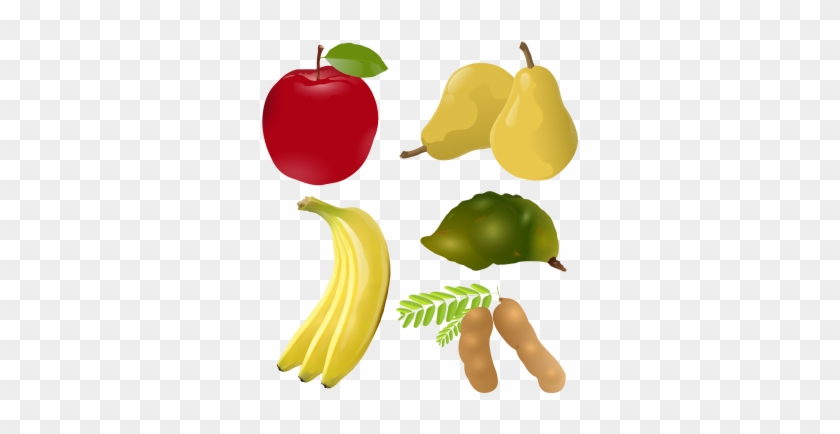 2 Of 4 Fruit Set Drawing 3d Stock - Fruit #623093