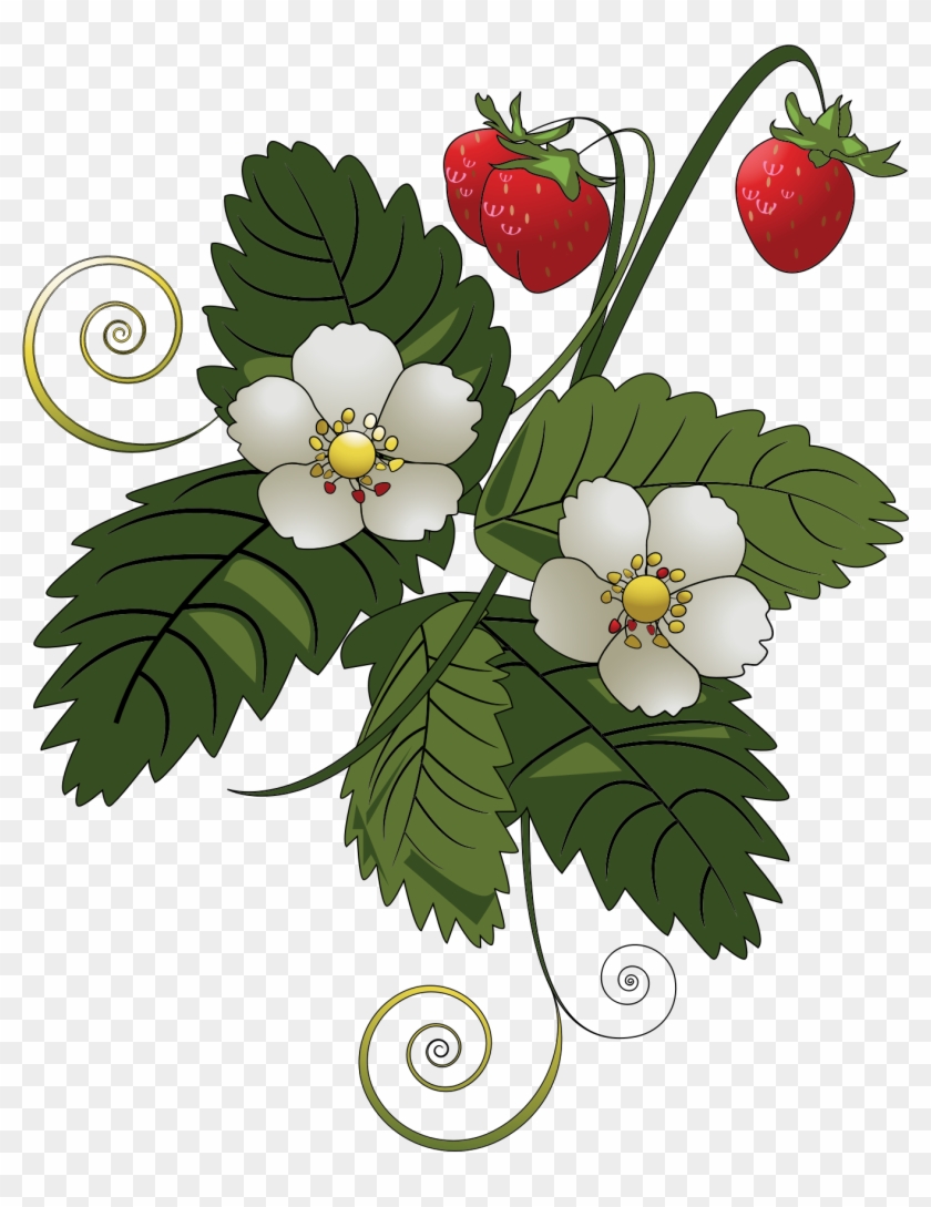 Clipart - Strawberry Tree Clip Art #623109