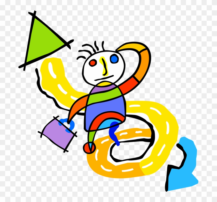 Vector Illustration Of Road To Success Has Many Twists - Eat Less Move More: A Simple Guide Weight Maintenance #623112