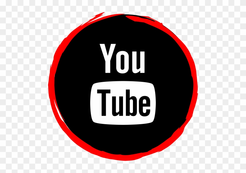 Social Media Free - Red And Black Youtube Logo #623133
