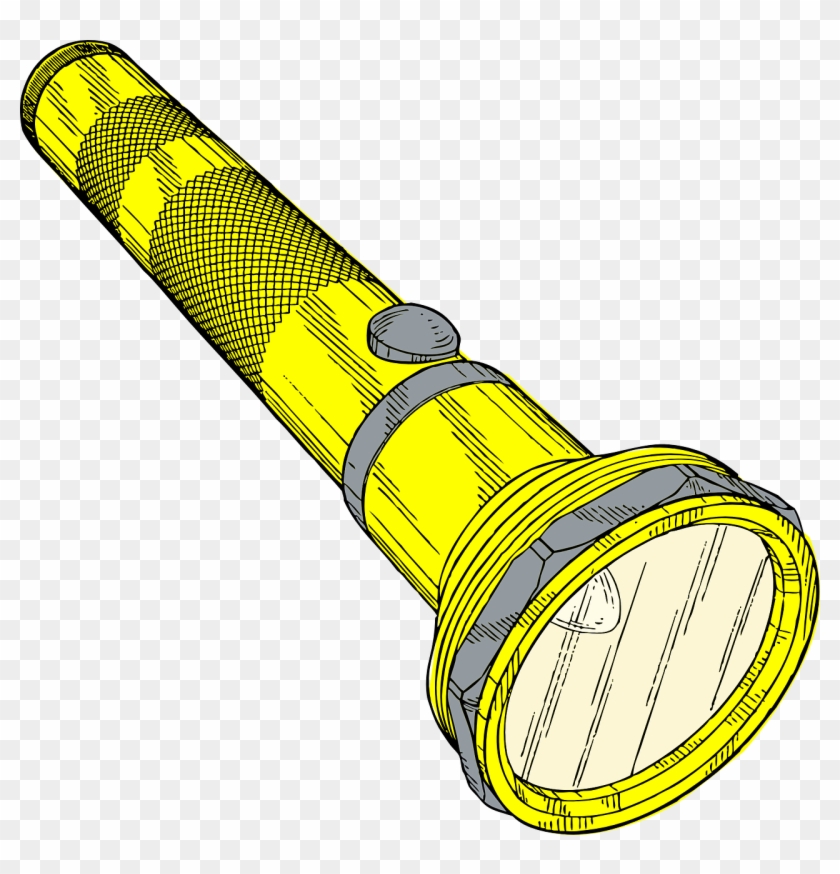 Torch Flashlight Clip Art - Torch Flashlight Clip Art #623480