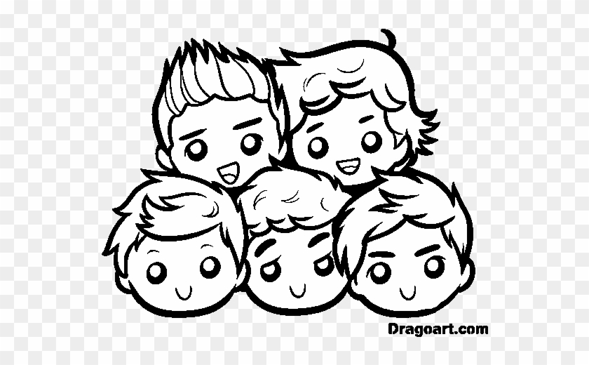 1 Direction Coloring Pages Growerland Info Icarly Coloring - One Direction Logo Coloring Pages #623397