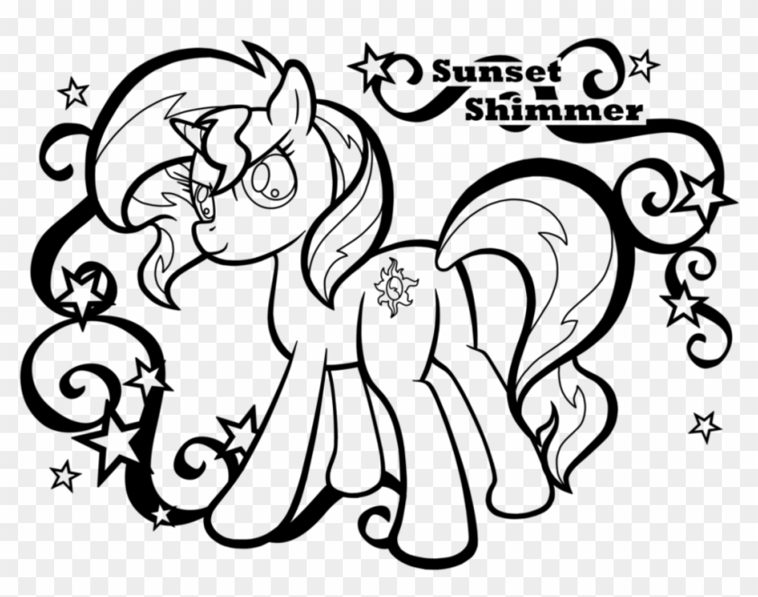 My Little Pony Coloring Pages Equestria Girls Sunset - Sunset Shimmer My Little Pony Coloring Pages #623469