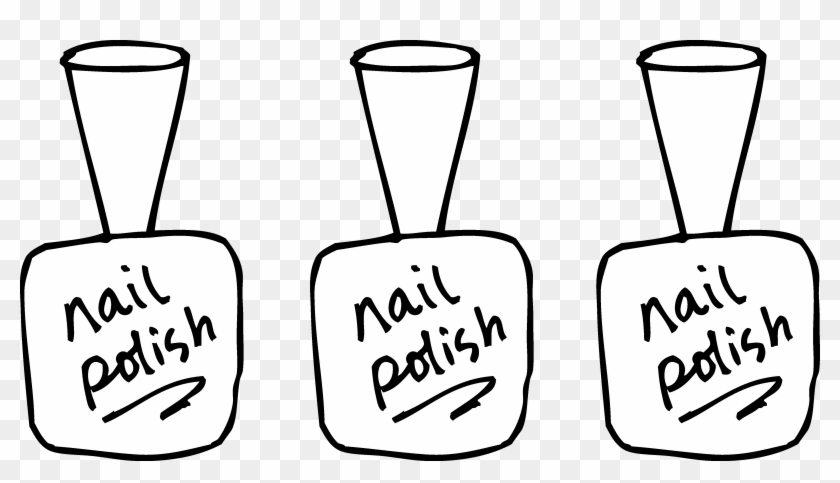 Launching Nail Salon Coloring Pages Polish Page Free - Nail Polish Coloring Page #623488