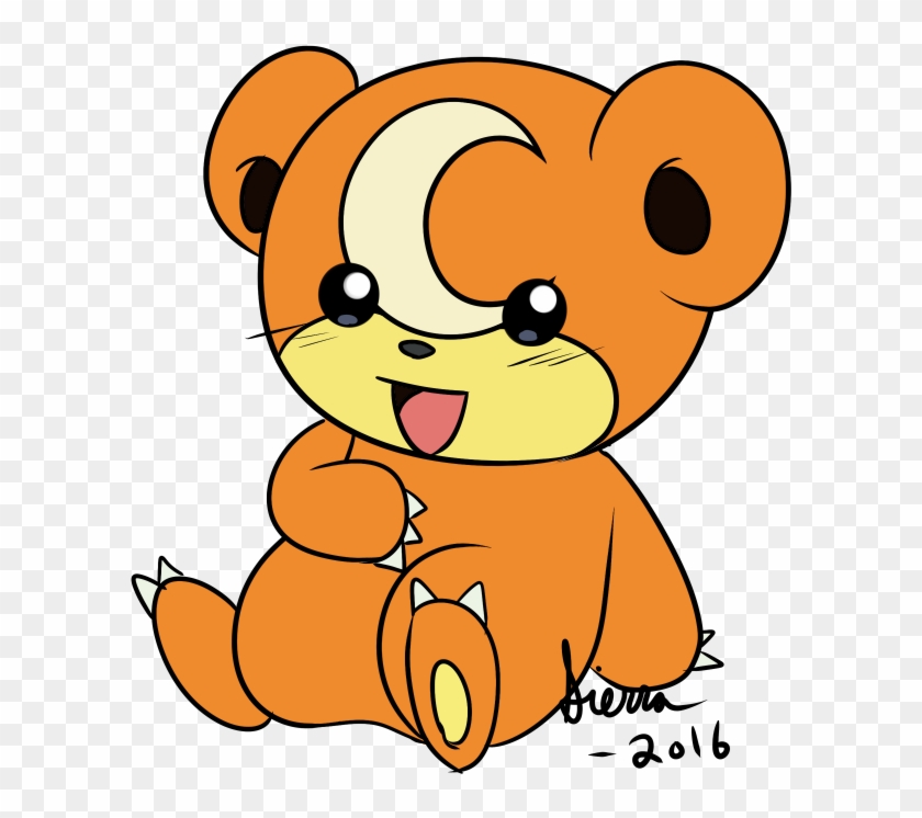 Pokemon Drawing Meme 17th, Bear Pokemon By Foxy Sierra - Teddy Bear Pokemon #623647