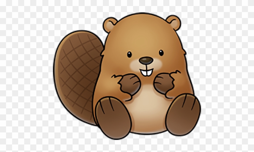 Beaver Drawing Cartoon Clip Art - Cute Beaver Drawings #623664