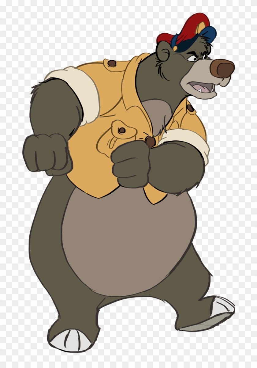 Baloo The Bear - Baloo Talespin - Free Transparent PNG Clipart Images  Download